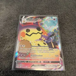 Pokemon TCG Mimikyu VMAX TG17/TG30 Brilliant Stars TG Full Art Holo UR - Image 2