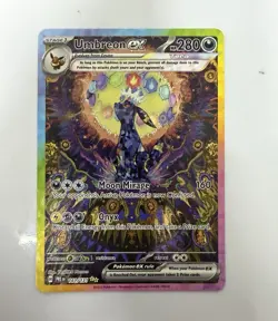 Umbreon ex 161/131 Prismatic Evolutions Secret Rare Full Art Holo 280HP - Image 1