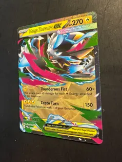 2026 Pokemon MEG Pitch Black Mega Zerora Ex 27 /84 Holo Rare Holographic - Image 2