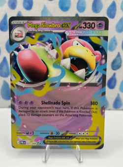 Pokemon TCG Mega Slowbro ex 031/084 Double Rare Pitch Black NM - Image 1