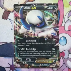 Pokemon Absol EX XY62 XY Promo Holo 170 HP Basic Darkness English - Image 1