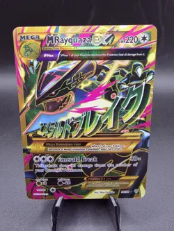 The Pokemon Company M Rayquaza EX 98/98 XY Ancient Origins Full Art Holo EN - Image 1