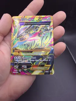 The Pokemon Company M Rayquaza EX 98/98 XY Ancient Origins Full Art Holo EN - Image 2
