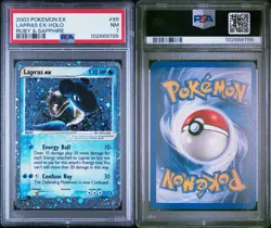 Lapras ex 99/109 PSA 7 2003 Pokemon EX Ruby & Sapphire Holo Ultra Rare - Image 3