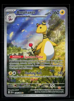 Pokemon 2026 Mega Evolution – Chaos Rising Ampharos #90/86 - Image 1