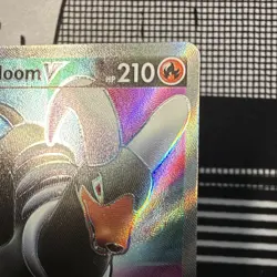 Pokemon TCG Houndoom V 178/189 Swsh03 Darkness Ablaze Ultra Rare FA Holo EN - Image 3
