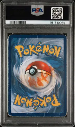 2015 POKEMON XY DOUBLE CRISIS #15 FULL ART/TEAM MAGMA'S GROUDON EX PSA 1 MK - Image 2