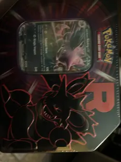 Pokemon TCG Scarlet And Violet Destined Rivals Team Rocket Nidoking Tin - Image 1