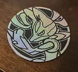 Jumbo Mega Lucario Flip Coin From Mega Evolutions Chest, Pokemon TCG Game Coin - Image 1