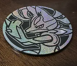 Jumbo Mega Lucario Flip Coin From Mega Evolutions Chest, Pokemon TCG Game Coin - Image 2