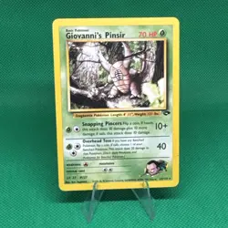 Pokemon TCG Giovanni's Pinsir 24/132 Gym Challenge Rare Regular 70HP English LP - Image 1