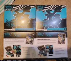 Pokemon TCG Black Bolt Regular Elite Trainer Box ETB Lot Of 4 New Sealed IN HAND - Image 1