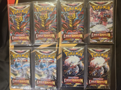 Pokemon TCG Sword & Shield Lost Origin Booster Pack Factory Sealed x 8 - Image 1