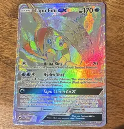 The Pokemon Company Pokemon TCG Tapu Fini GX Sm-Burning Shadows 152/147 Holo - Image 1