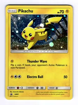 Pikachu - SM81 SM Promos #SM81 (2017) Promo Holo LP Pokemon - Image 1
