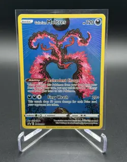 Pokemon TCG Galarian Moltres SWSH284 SWSH Promo Holo 120HP English 2023 - Image 1