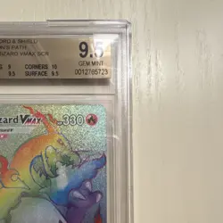 Pokemon Charizard VMAX Secret Rare Holo 74/73 Champion's Path 330 HP BGS 9.5 - Image 4