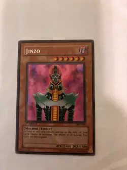 Jinzo PSV-000 Secret Rare Pharaoh's Servant 1st Edition LP/NM - Image 1