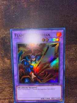 Flame Swordsman - LOB-EN003 - 25th Anniversary - Super Rare - Unlimited - VLP - Image 2