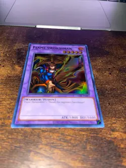 Flame Swordsman - LOB-EN003 - 25th Anniversary - Super Rare - Unlimited - VLP - Image 3