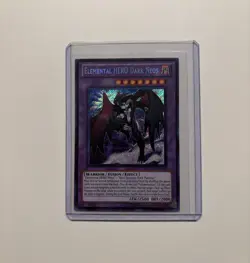 Elemental HERO Dark Neos LCGX-EN059 Yugioh TCG Secret Rare NM - Image 1