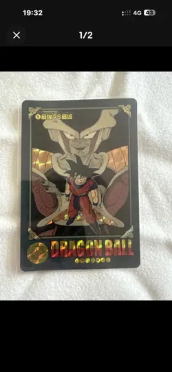 2 cards bundle Carte Dragon Ball Carddress vegetu goku No 1 Bandai Japanese - Image 1