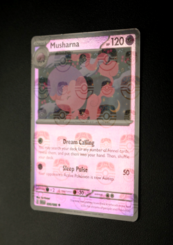 Pokemon Card - Musharna 036/086 Black Bolt English - Master Ball Reverse - NM ⭐ - Image 2