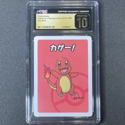 Charmander Old Maid CGC Pristine 10 Japanese Pokemon Card 2019 - Image 1