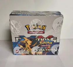 XY Evolutions Sealed Booster Box Pokemon TCG Trading Card Game - Image 1