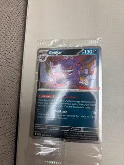 Gengar perfect order gamestop exclusive promo card - Image 1
