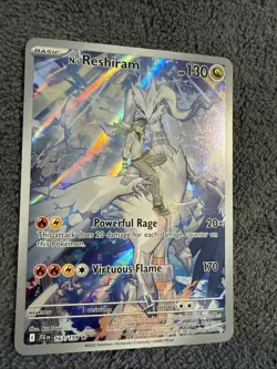 Pokemon TCG N's Reshiram Holo Card 167/159 Sv09: Journey Together Illustration - Image 2