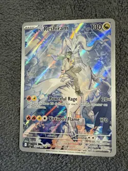 Pokemon TCG N's Reshiram Holo Card 167/159 Sv09: Journey Together Illustration - Image 3