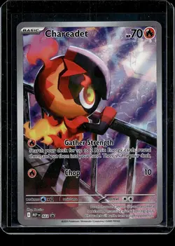 Charcadet 022/094 Phantasmal Flames NM English Pokemon Card ME02 Uncommon - Image 1