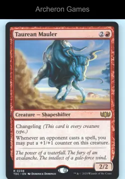 Taurean Mauler 238 R MTG Card Commander: Tarkir: Dragonstorm - Image 1