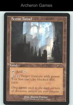 Access Tunnel 262 UC MTG Card Strixhaven: School of Mages - Image 5