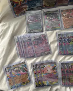 Pokemon TCG 50 +Card Lot - English Holo EX Cards ONLY- All Near Mint+Extras - Image 2