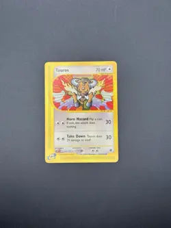 Pokemon Tauros Expedition Base Set 133/165 Regular Common 70 HP TCG Card English - Image 1