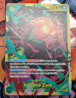 Roronoa Zoro OP06-118 Learn Together Deck Promo One Piece Card English - Image 1