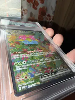 Pokemon TCG Venasaur EX Scarlet & Violet 151 Card 198/165 PSA 9 - Image 3