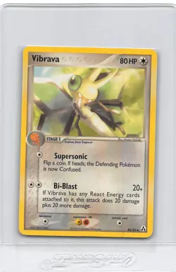 VIBRAVA 46/92 - UNCOMMON - NON-HOLO - EX Legend Maker - Pokemon Card - NM/ - Image 1