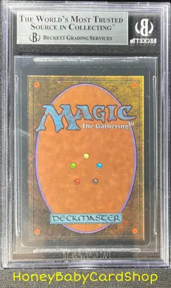 MTG Limited Edition Beta 1993 Blue Elemental Blast BGS 8.5Q++ (B. Quad++) MINT - Image 2