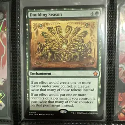 Wizards of the Coast MTG Doubling Season Mythic Foil 216 EN 2024 - Image 1
