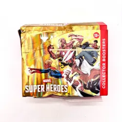 Brand New Magic: The Gathering Marvel Super Heroes Collector Booster DAMAGED BOX - Image 1