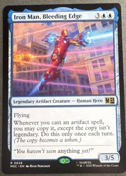 Iron Man, Bleeding Edge Commander: Marvel Super Heroes Regular - Image 1