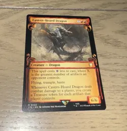 Cavern-Hoard Dragon (Showcase Scrolls) EN [LTC - 433] - NM TCG MTG - Image 1