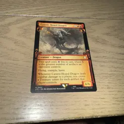 Cavern-Hoard Dragon (Showcase Scrolls) EN [LTC - 433] - NM TCG MTG - Image 2