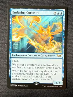 Enduring Curiosity - Duskmourn | PROMO (MTG) NM - Image 1