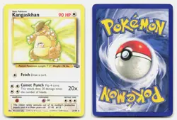 Kangaskhan 21/64 Rare Jungle Pokemon Unlimited HP - Image 3