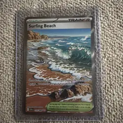 Surfing Beach 114/086 Pokemon Chaos Rising - Image 1