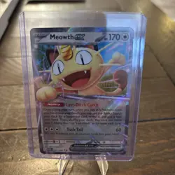 Meowth ex 062/088 ME03: Perfect Order Holofoil Pokemon EN - Image 1